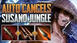 Auto Cancels | Susano Jungle Gameplay (SMITE Conquest)
