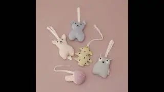 Baby gym figures woodland EDVIN - Kid's Concept