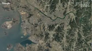 Google Timelapse: Seoul, South Korea