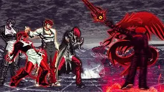 [Mugen KOF] Chien Blood Vs Iori Yagami Team
