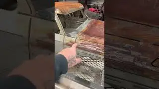 Ford fire pit update part 4 #fordtrucks #firepits #fabrication #patina #powdercoating #fire
