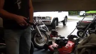 HOW TO WINTERIZE a LAWNMOWER for STORAGE - STORING A LAWNMOWER over WINTER