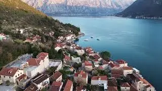 Черногория. Уютный Пераст в зимний период