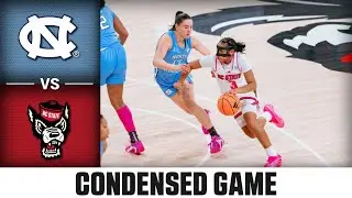 North Carolina vs. NC State Condensed Game | 2025-26 ACC Women's Basketball