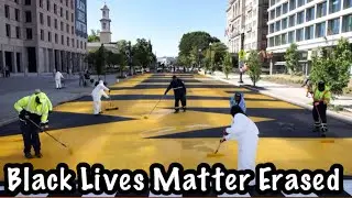 Washington D.C Approves BLM Mural Being Dismantled