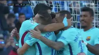 [Barcelona's possession] Barcelona vs Leganes (19/11/2017) 2nd half