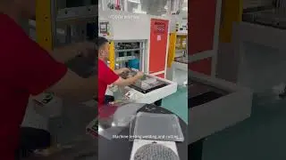 High Frequency welding and cutting machine testing for blister packages 2025050602
