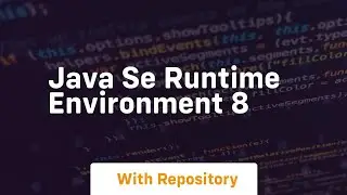 java se runtime environment 8