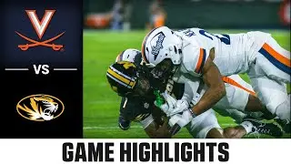 Virginia vs. Missouri Game Highlights | 2025 ACC Football