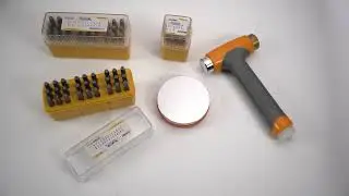 OWDEN 65pcs Metal Letter and Number Stamps 1/8