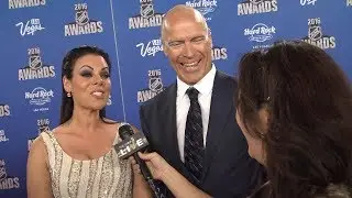 Mark Messier & Tara Slone (showcase), NHL Awards 2016 Red Carpet, Hard Rock Las Vegas