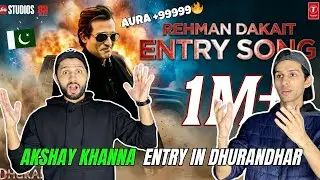 Pakistani Boys Reaction On Rehman Dakait Entry Song In Dhurandhar | Akshy Khana | Hbrosquad