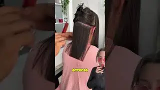 CORTE PERFECTO: capas invisibles que hacen toda la diferencia ✂️✨ #hair #haircut #hairstyle #hacks