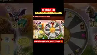 Metin2 Tr 2 Aylık Lolipop 🍭 &Ccedil;ıkartmak #metin2 #metin2tr #metin2ruby #mmorpg #combacı