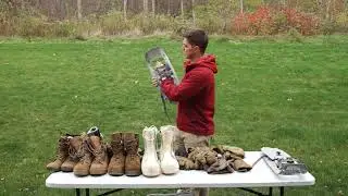 Cold Weather Boots and Gloves