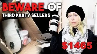 BEWARE of buying camera lenses from third party Amazon sellers - Ordering the Canon 70-200mm f/2.8