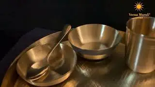 Bronze Thali Set /  