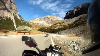 Up to Stelvio pass on a  V strom 1000