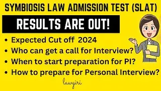 Symbiosis Law School interview Preparation|SLS Pune BA BBA LLB PI questions and answers|SLAT 2024