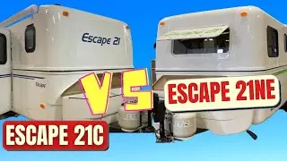 Escape Trailer 21C vs 21NE - Our Choice