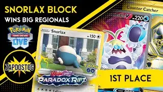 1st Place Snorlax Block Deck Wins Gdansk Regionals (Pokemon TCG)