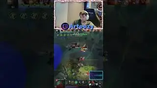 Arteezy LAUGH SO HARD after CEB blame him #arteezydota2 #dota2 #gaming #outplay
