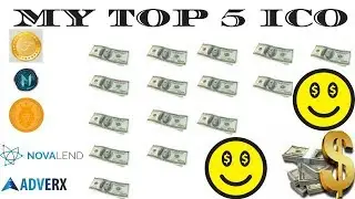 MY TOP 5 ICO LENDING PLATFORM : ADVERX | FINE COIN | MONETIZE COIN |  NOVALEND COIN | CHRYSOS COIN