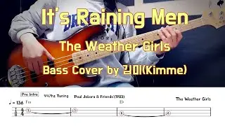 It's Raining Men_The Weather Girls Bass Cover