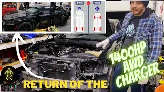 RETURN OF THE 1400HP ALL WHEEL DRIVE Dodge Charger COP CAR: NTF Ep2