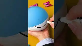 Water Balloons 💦 DIY fountain for kids