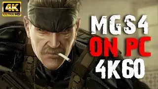Butter Smooth - Metal Gear Sold 4 on PC RTX4090  Ryzen 9 5900x