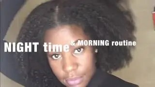 MY KINKY CURLY WIG NIGHT TIME ROUTINE AND BLENDING | DIONNESSE