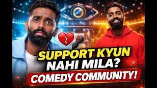 Why did Pranit More say: Didn't I get the support of the comedy community in Bigg Boss? #PranitMo...