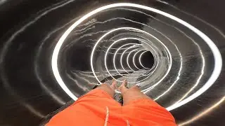 Black Water Slide POV | Be&scaron;eňov&aacute; Aquapark Slovakia