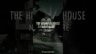 Hounded house #shorts #horrorstories