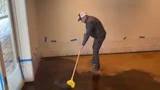 Intro to VIVID Acid Stain // An Easy and Elegant Flooring Solution