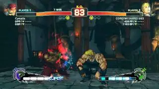 Ultra Street Fighter IV battle: Evil Ryu vs Cody