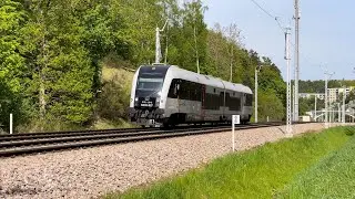Co w trawie piszczy? Pomorska Kolej Metropolitalna przejazd Pesa SA133-027 POLREGIO Gdańsk Jasień 🛤