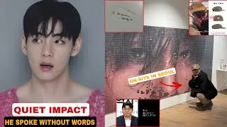 1 Min Ago! Taehyung Quietly Changed Everything at His Exhibition — And People Are Finally Seeing It