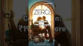 #SRK🥰ZERO Movie HIT or FLOP 💥🤯#shorts