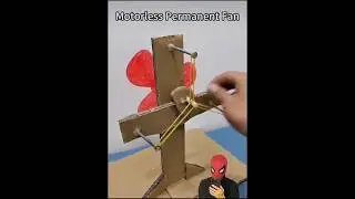 I Built a Motorless Fan Using Only Rubber Bands