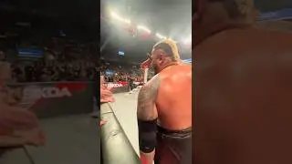 Solo Sikoa EMBARRASSED a fan in front of me 😭😂 #wwe #fyp #viral #shorts #explore
