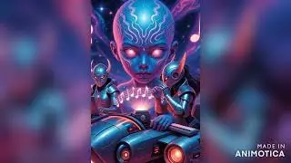 LAS REINAS MAGAS NONLYRIC VIDEO FUTURISTIC CYBERPUNK