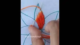 Romanian Flower Embroidery !! New New Flower Hand Embroidery Tricks,Cut Flower Stitch