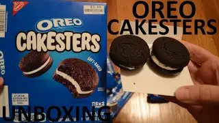 Unboxing Oreo Cakesters Soft-Baked Snack Cakes