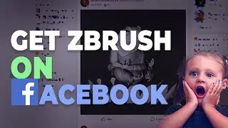 HOW TO GET YOUR ZBRUSH MODEL TO FACEBOOK