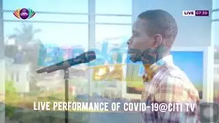 Josh performs live on citi tv  #cititv #corvid19 #breakfastshow #ghananews