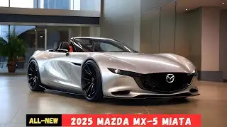 Стоит ожидания? Представлена новая Mazda MX-5 Miata 2025 года!
