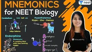 NEET 2021: Mnemonics | NEET Biology | Biology Mnemonics | NEET 2022 | Unacademy NEET | Seep Ma&rsquo;am