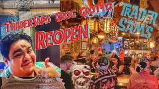 Trader Sam’s Grog Grotto and Tiki Terrace Reopened at Disney’s Polynesian Village Orlando Florida